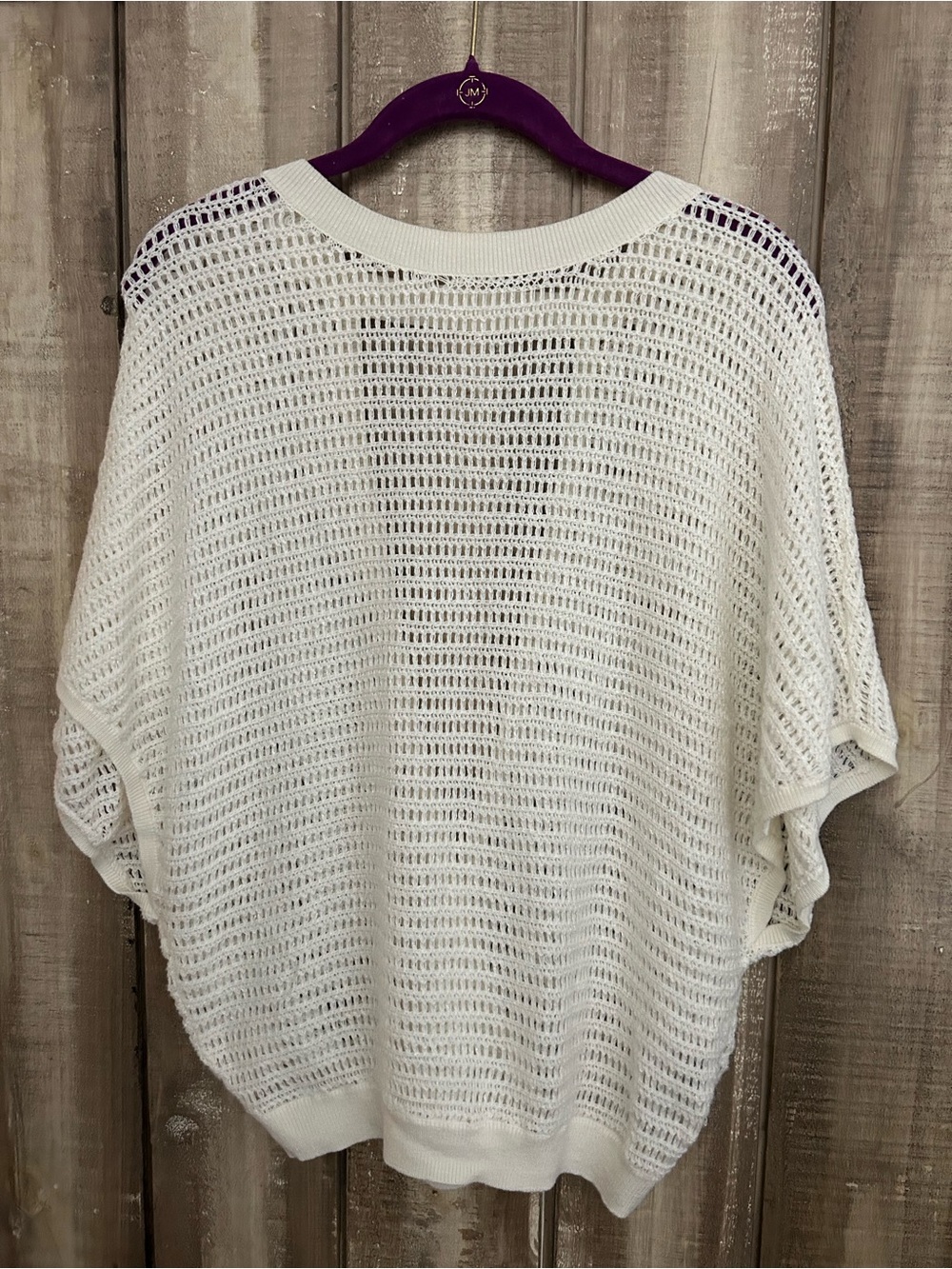 Anthropologie open stitch sweater, S